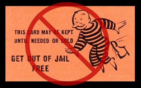 Printable Get Out Of Jail Free Card