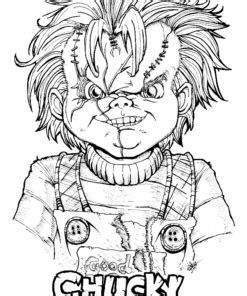 Desenhos De Chucky Para Colorir E Imprimir Pintar Gr Tis Online