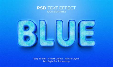 Efeito Texto 3d PSD Premium