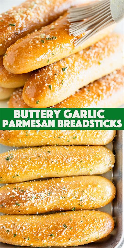 Easy Buttery Garlic Parmesan Breadsticks Transform Frozen Yeast Dough