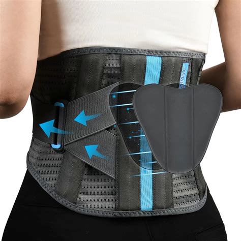 Back Brace For Lower Back Pain With Lumbar Pad, Back Support Brace For