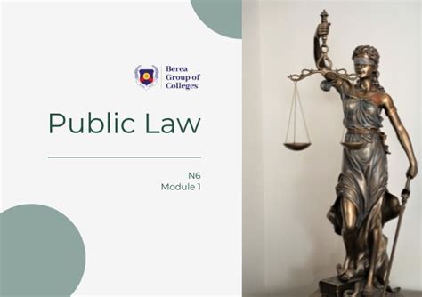 Public Law N Module By E Publishing