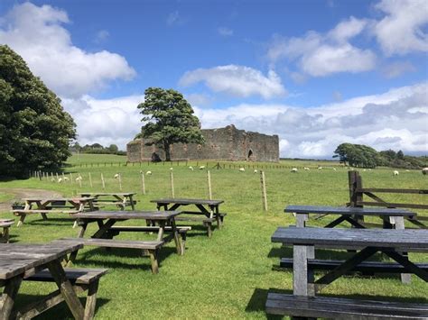 The Ancient Skipness Castle Of Scotland