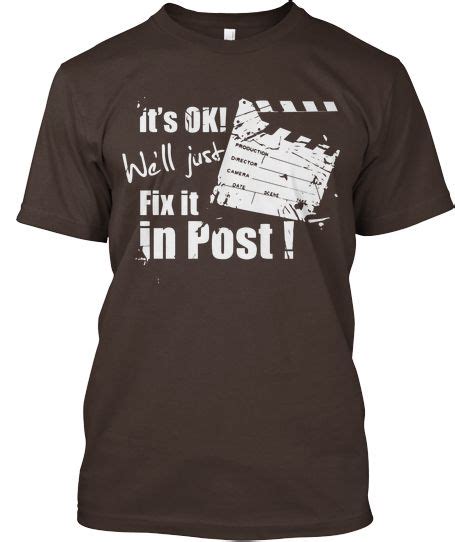 Just Fix It In Post Graphic Tees Graphic Tees Funny Tees Tees