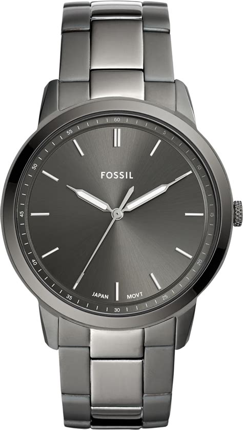 Fossil Men S Quartz Watch Analog Display And Stainless Steel Strap