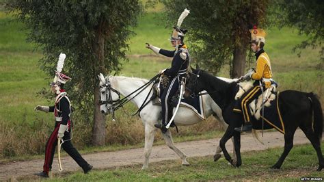 In Pictures Battle Of Leipzig Napoleonic Re Enactment Bbc News