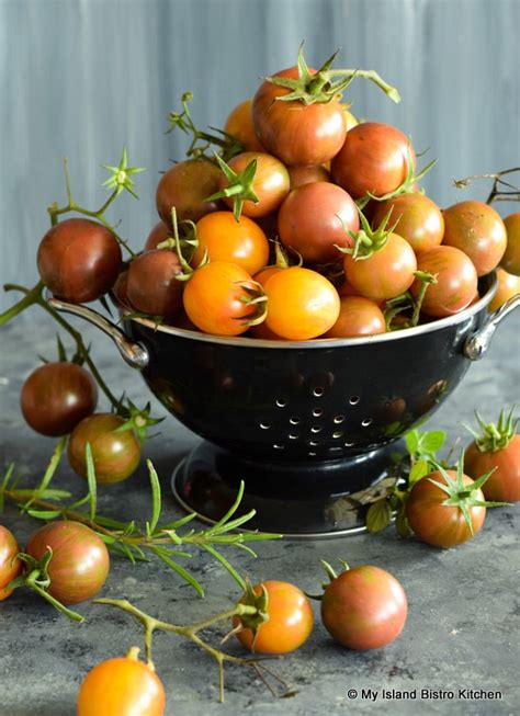 Roasted Cherry Tomato Sauce My Island Bistro Kitchen