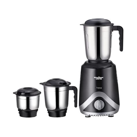 Buy KHAITAN ORFIN Juicer Mixer Grinder 3 Jars Grey 500 Watt Online At