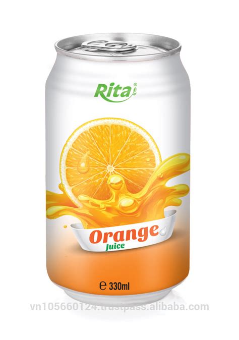 100 Pure Orange Juice Drinkvietnam Rita Fruit Juice Price Supplier