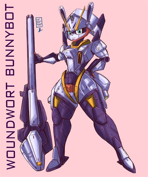 Artstation Rx 124 Gundam Tr 6 [woundwort]bunnybot Ams