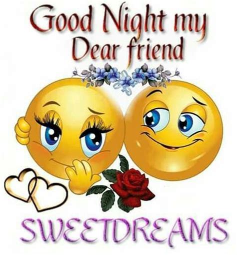 Good Night My Dear Friends Sweet Dreams Good Night Funny Good