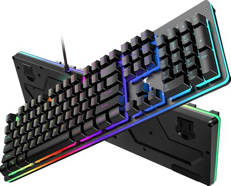 Amazon Tecurs Membrane Gaming Keyboard Keys Full Size