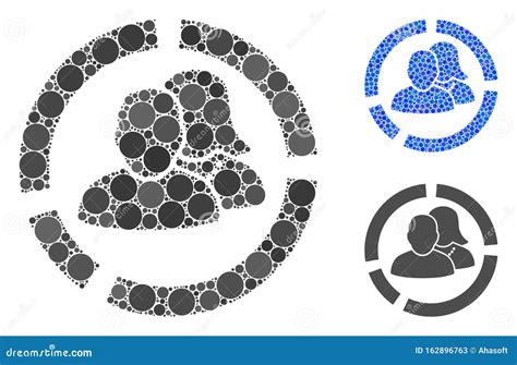 圆点的人物图马赛克图标 库存例证 插画 包括有 圈子 具体化 人力 图标 社区 例证 质量 162896763