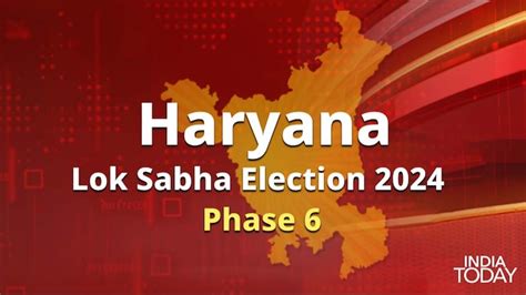 Lok Sabha Election In Haryana Voting Date Timing Constituency Wise