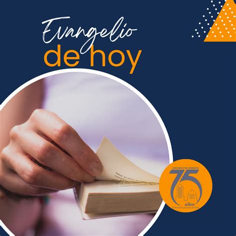 Evangelio De Hoy Jueves 16 Diócesis De Ambato