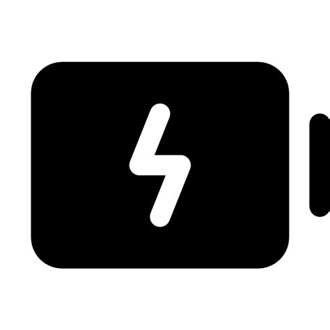 Battery Charging Fill Vector SVG Icon SVG Repo