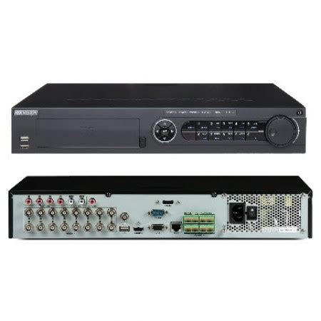 HIKVISION DS 7316HQHI K4 Turbo 16 HD DVR 16 Ch Analog Up To 24 Ch IP