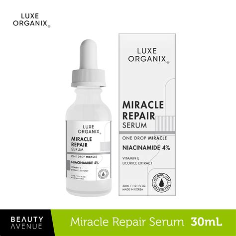 Luxe Organix Niacinamide Vit B3 Miracle Repair Serum 30ml Shopee