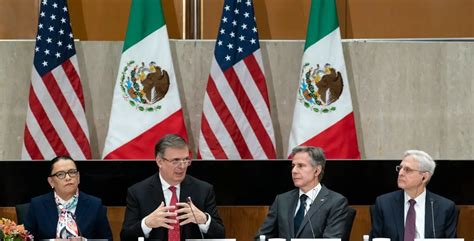 Inicia Diálogo Entre México Y Estados Unidos En Materia De Seguridad