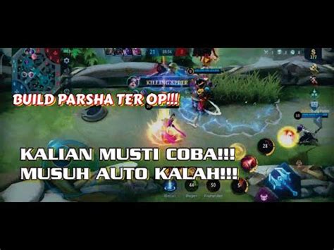 Build Parsha Terbaruu Dijamin Musuh Rata Damage Gak Ngotak