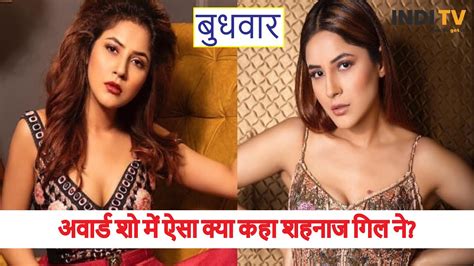 अवार्ड शो में ऐसा क्या कहा शहनाज गिल ने Shehnaaz Gill Alia Bhatt