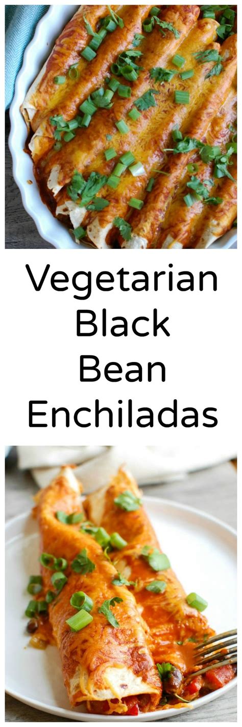 Vegetarian Black Bean Enchiladas Image 10 A Cedar Spoon