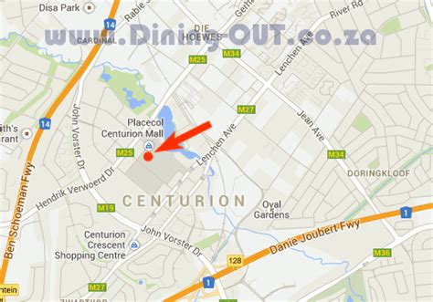 Centurion Mall Map