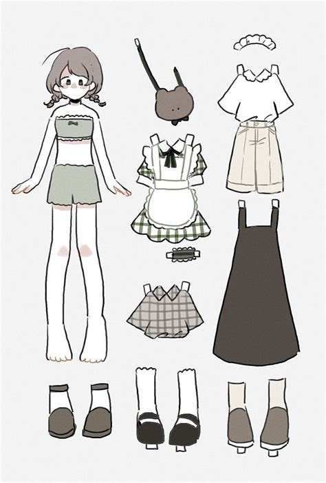 𝕥𝕠𝕜𝕚 Toki S In 2022 Anime Paper Paper Dolls Cute Doodles Búp Bê Ý Tưởng Nhật Ký Kỳ ảo