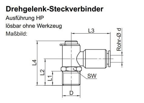 Drehgelenk Steckverbinder M X Zentralschmiertechnik Shop