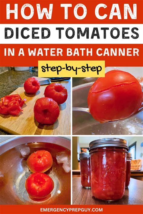 How To Can Diced Tomatoes Easy Step By Step Recipe