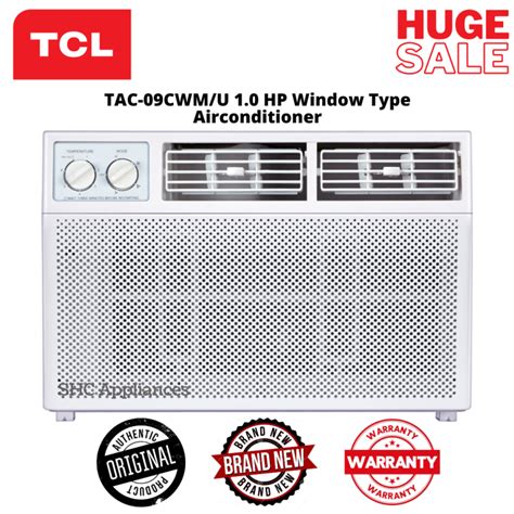 Tcl Tac Cwm U Hp Window Type Airconditioner Lazada Ph