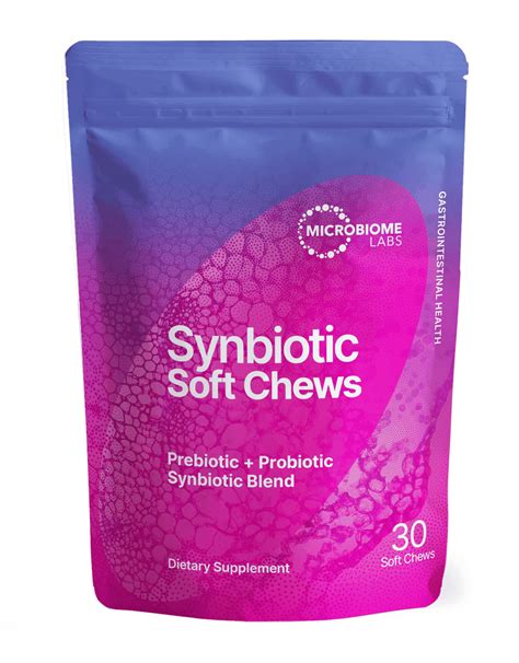 Buy Synbiotic Soft Chews - 30ct Supplement Online | Spectrum Supplements