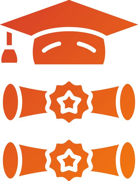 Double Degree Icon Style 21773807 Vector Art at Vecteezy