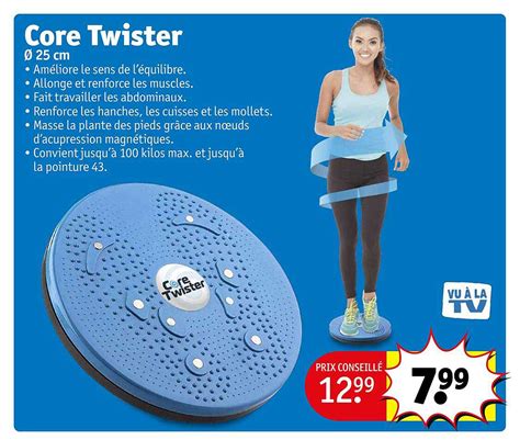 Promo Core Twister Chez Kruidvat Icatalogue Fr