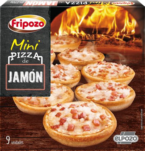 Mini pizza jamón Fripozo Las mejores recetas para compartir