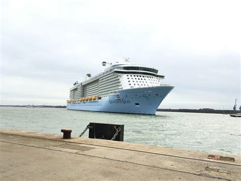 Photos Of Ovation Of The Seas Arriving In Southampton Royal Caribbean