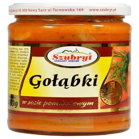 Szubryt Golabki W Sosie Pomidorowym G Polnischer Supermarkt