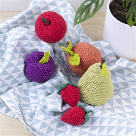 Patr N Pack De Frutas Amigurumi Amigurumi Duende De Los Hilos