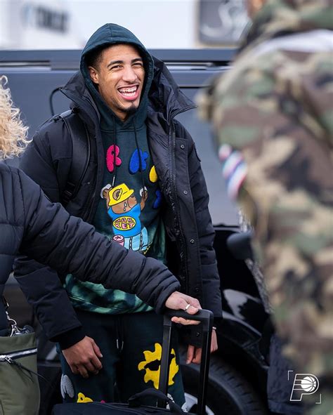 Tyrese Haliburton Outfit From January 24 2022 WHATS ON THE STAR