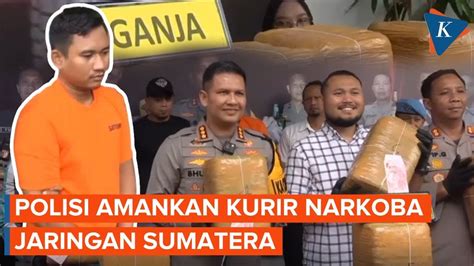 Kurir Narkoba Jaringan Sumatera Bawa Ganja 42 Kg Di Malang Kota