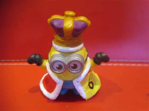 MCDONALDS HAPPY MEAL Promo Rare Collectable Figure Toy Minions King EUR