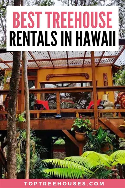 15 Best Hawaii Treehouse Rentals 2024 - Top Treehouses