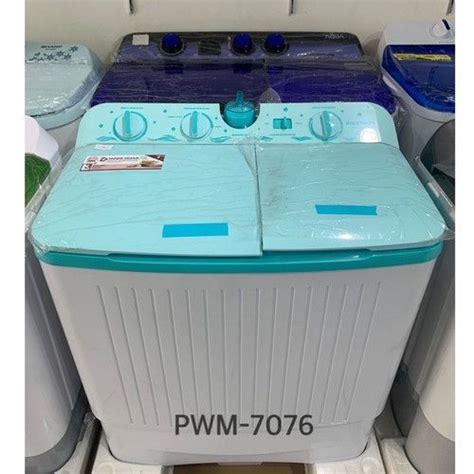 MESIN CUCI POLYTRON 2 TABUNG PWM 7076 7KG Garansi Resmi Lazada Indonesia