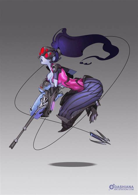 Dashi On Twitter Finished My Widowmaker Fan Art Overwatch