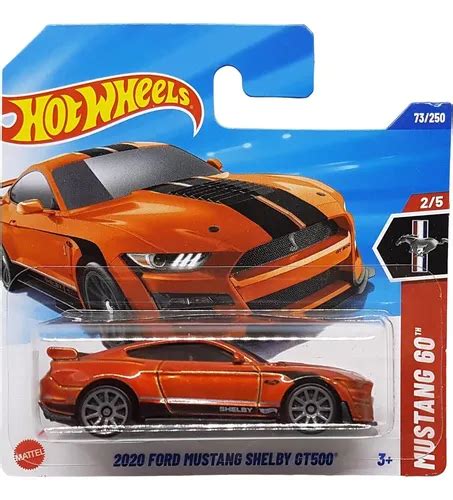 Hot Wheels 2020 Ford Mustang Shelby Gt500 60 Aniversario Naranja Oscuro MercadoLibre