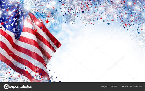 Fireworks Flag