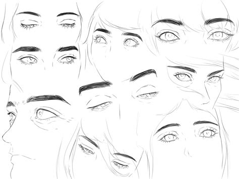 How To Draw Eyes From Different Angles