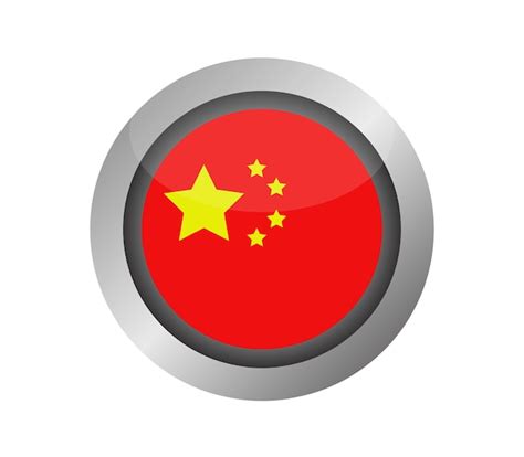 Bandeira Da China Vetor Premium