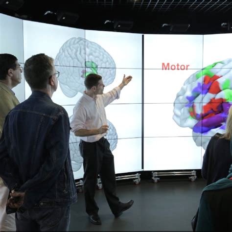 Neuroimaging data presented on the Data Observatory. Professor Oliver ...