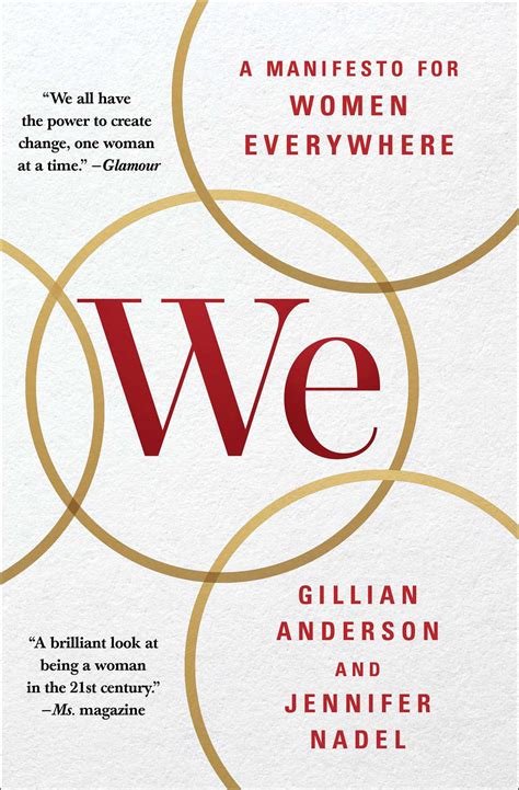 We: A Manifesto for Women Everywhere | Book by Gillian Anderson ...